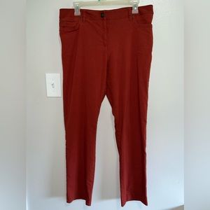 Zac and Rachel Burnt Orange/Red Pants. GREAT condition, Size 14